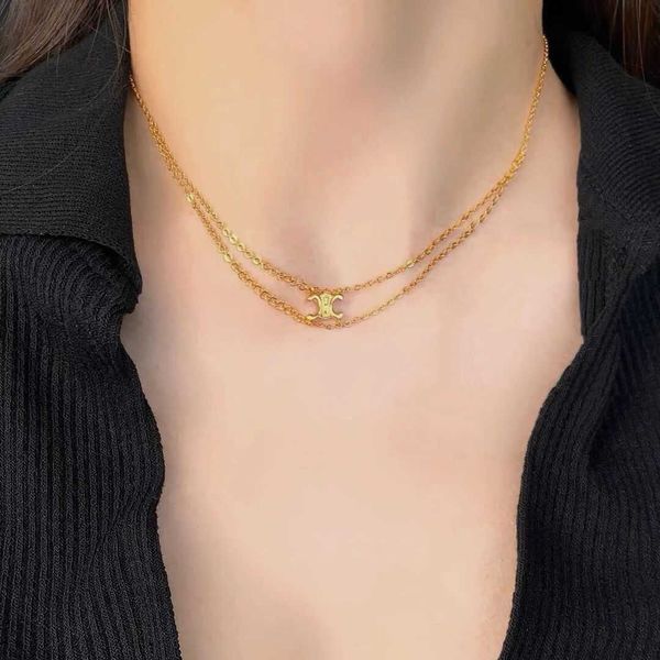 designer celie necklace new 925 silver double-layered gold-plated necklace female necklace light luxury ins clavicle chain ynif
designer celie necklace new 925 silver double-layered gold-plated necklace female necklace light luxury ins clavicle chain ynif
