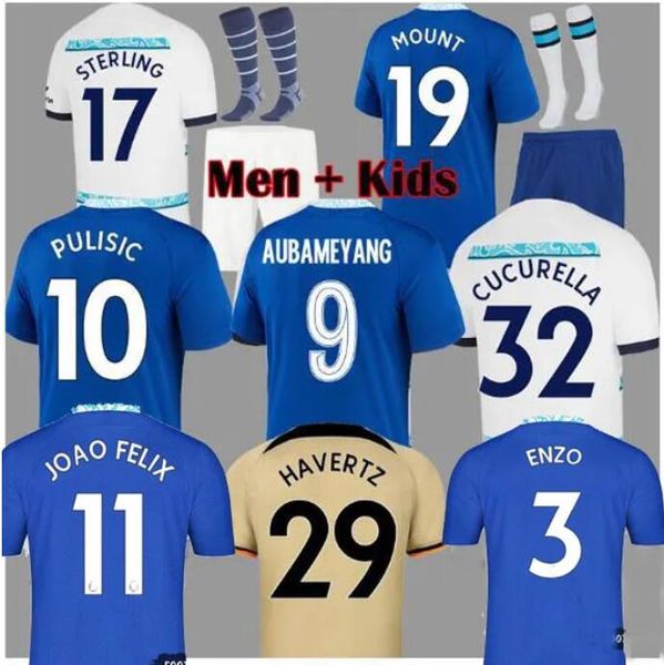 22 23 cfc soccer jerseys enzo joao felix pulisic mount havertz sterling james 2022 2023 football shirt men kids koulibaly kante uniform fofa, Black;yellow
22 23 cfc soccer jerseys enzo joao felix pulisic mount havertz sterling james 2022 2023 football shirt men kids koulibaly kante uniform fofa, Black;yellow