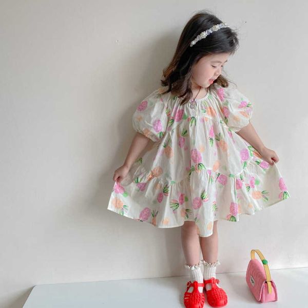 girl's dresses children's clothing 2023 spring and summer new korean girls' bubble sleeve printing fresh short sleeve dress p, Red;yellow
girl's dresses children's clothing 2023 spring and summer new korean girls' bubble sleeve printing fresh short sleeve dress p, Red;yellow