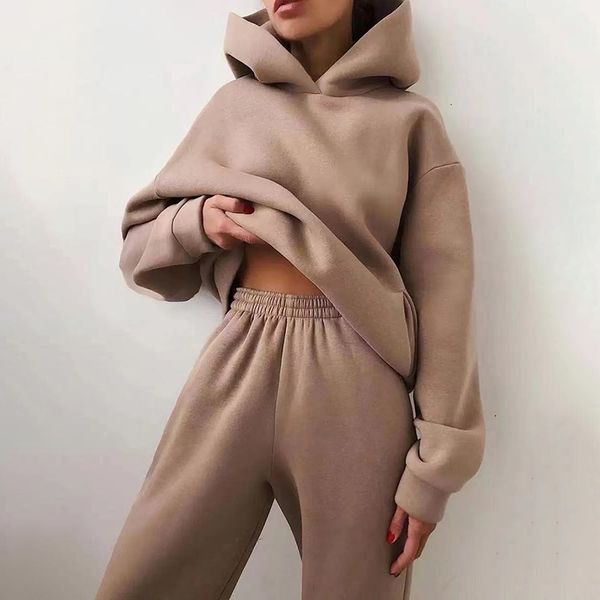 womens two piece pants women sets tracksuit autumn casual solid long sleeve hoodie sweatshirts female fashion oversized trouser suits 230227, White
womens two piece pants women sets tracksuit autumn casual solid long sleeve hoodie sweatshirts female fashion oversized trouser suits 230227, White