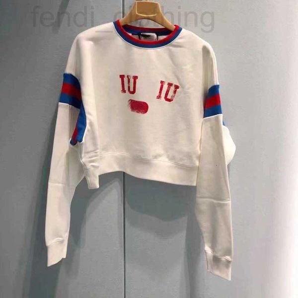 women's hoodies & sweatshirts designer high version 2022 autumn and winter new beauty style red white blue color contrast round neck sh, Black
women's hoodies & sweatshirts designer high version 2022 autumn and winter new beauty style red white blue color contrast round neck sh, Black