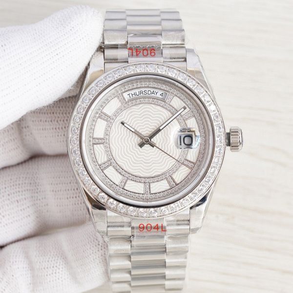diamond watches brand luxury women's designer watch automatic watchs moissanite size 40mm 904l stainless steel bracelet sapphire glass, Slivery;brown
diamond watches brand luxury women's designer watch automatic watchs moissanite size 40mm 904l stainless steel bracelet sapphire glass, Slivery;brown