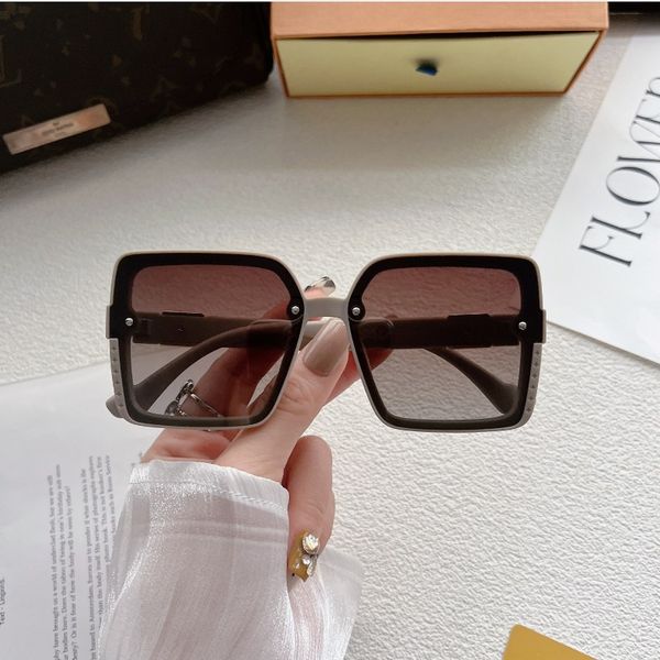 designer sunglasses fashion summer beach alphabet glasses full frame designer men women high quality, White;black
designer sunglasses fashion summer beach alphabet glasses full frame designer men women high quality, White;black
