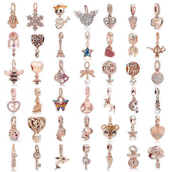 charm bracelets 2021 rose gold crystal flower lock dreamcatcher beads fits pandora charm bracelet bangle diy women jewelry making dropship l, Golden;silver
charm bracelets 2021 rose gold crystal flower lock dreamcatcher beads fits pandora charm bracelet bangle diy women jewelry making dropship l, Golden;silver