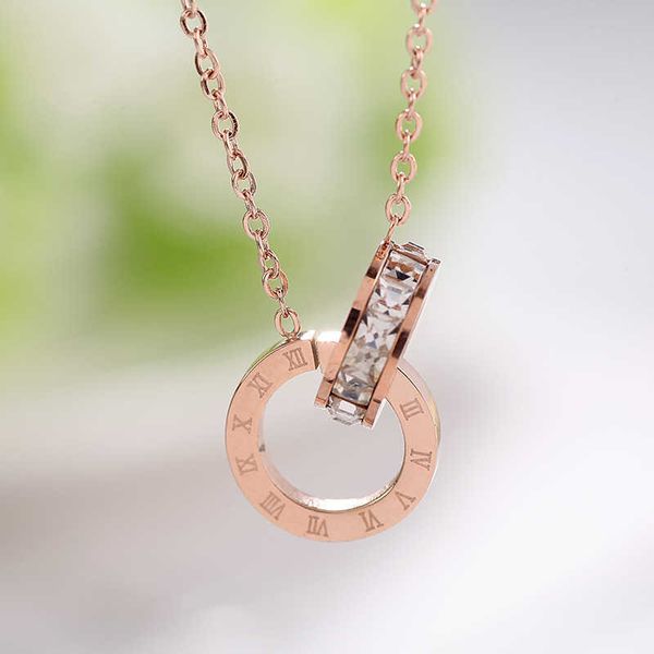 new simple literature and art roman digital full diamond titanium necklace geometric personality versatile collar chain jewelry ins style, Silver
new simple literature and art roman digital full diamond titanium necklace geometric personality versatile collar chain jewelry ins style, Silver