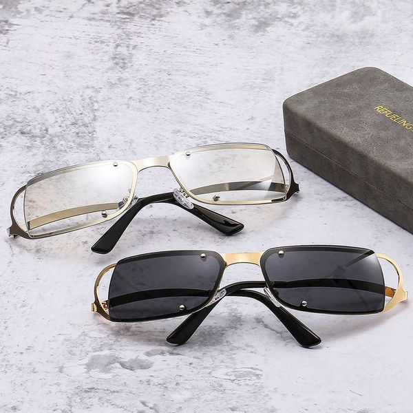 new y2k spicy girl sunglasses metal cool girl millennium sunglasses punk hip-hop sunglasses, White;black
new y2k spicy girl sunglasses metal cool girl millennium sunglasses punk hip-hop sunglasses, White;black