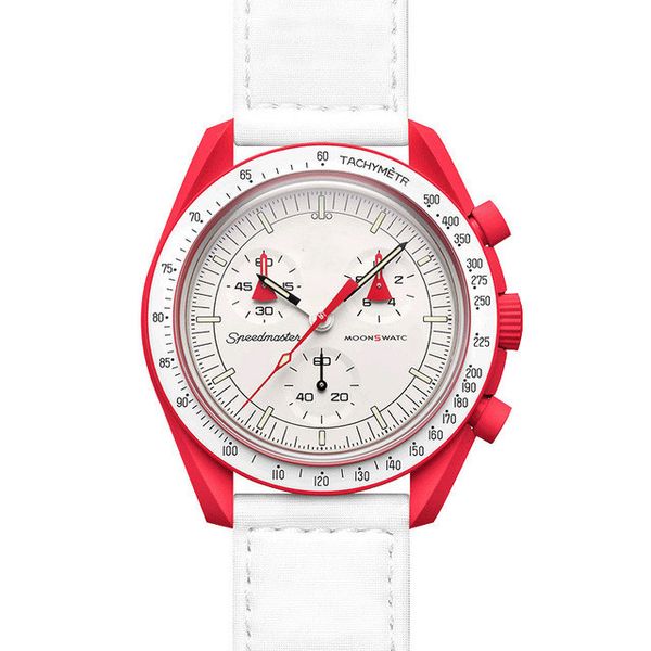 Mens Bioceramic Planet Moon Quarz Watch Mission To Mercury 42mm Full Function Chronograph Luxury Mens couple joint name Wristwatches 2022 MARS top watches quality
Mens Bioceramic Planet Moon Quarz Watch Mission To Mercury 42mm Full Function Chronograph Luxury Mens couple joint name Wristwatches 2022 MARS top watches quality