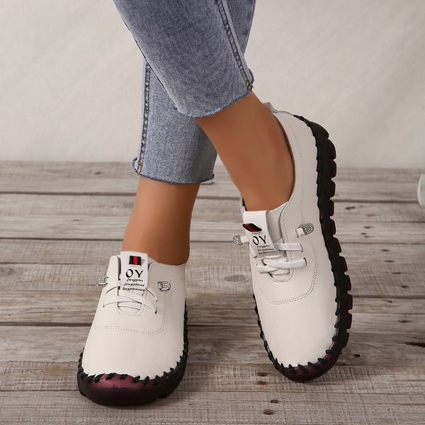 dress shoes soft-soled women's single shoes women retro comfortable flat casual shoes women's outdoor lace-up non-slip loafers 43, Black
dress shoes soft-soled women's single shoes women retro comfortable flat casual shoes women's outdoor lace-up non-slip loafers 43, Black