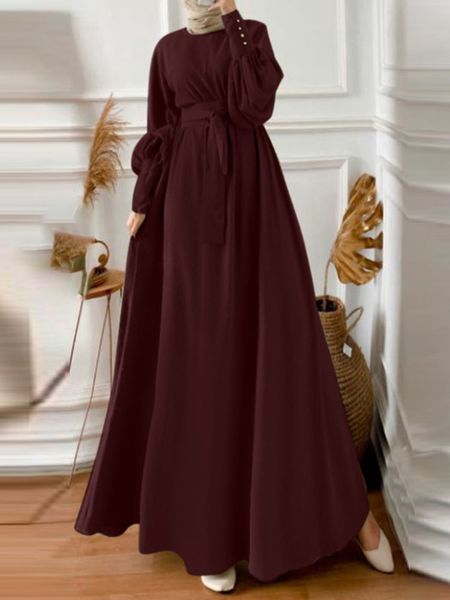 ethnic clothing zanzea women vintage muslim abaya maxi long dress spring sundress casual lantern sleeve solid dubai turkey hijab 230227, Red
ethnic clothing zanzea women vintage muslim abaya maxi long dress spring sundress casual lantern sleeve solid dubai turkey hijab 230227, Red
