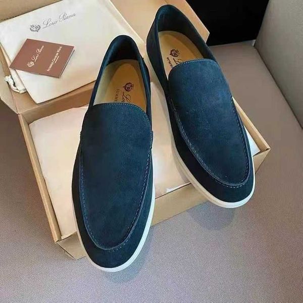 shoes factory designer loropiana classic suede lp thick sole with flat sole casual single shoe lazy loafers men's shoes vj54, Black;white
shoes factory designer loropiana classic suede lp thick sole with flat sole casual single shoe lazy loafers men's shoes vj54, Black;white