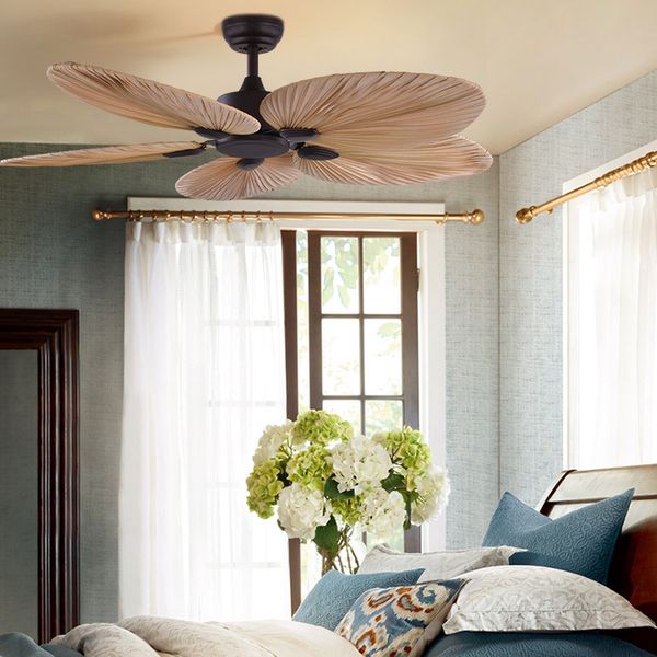 new 52inch factory price natural breeze palm leaf fan blades 220v remote control ceiling fan living room
new 52inch factory price natural breeze palm leaf fan blades 220v remote control ceiling fan living room