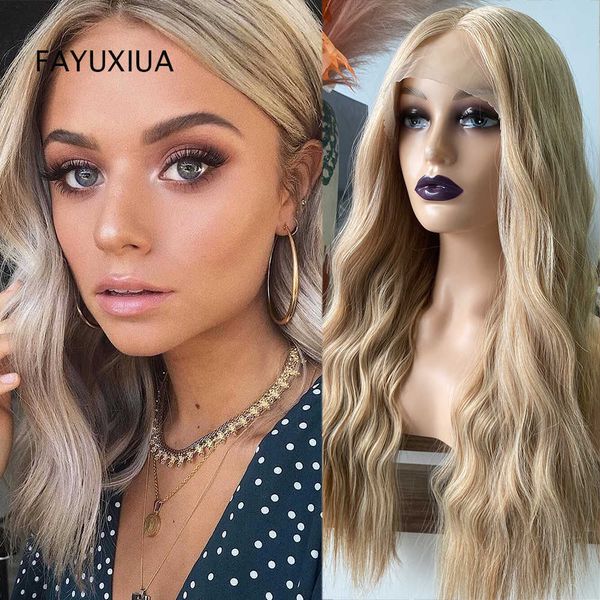 synthetic wigs long wavy lace wigs for women ombre black brown golden ash blonde synthetic heat resistant hair natural cosplay 230227
synthetic wigs long wavy lace wigs for women ombre black brown golden ash blonde synthetic heat resistant hair natural cosplay 230227