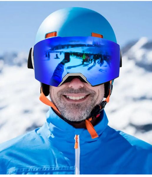 ski goggles snow jade iridium lenses blue strap with indway ski goggles glasses snow/snowboard goggles for men, women & youth - 100% uv prot
ski goggles snow jade iridium lenses blue strap with indway ski goggles glasses snow/snowboard goggles for men, women & youth - 100% uv prot