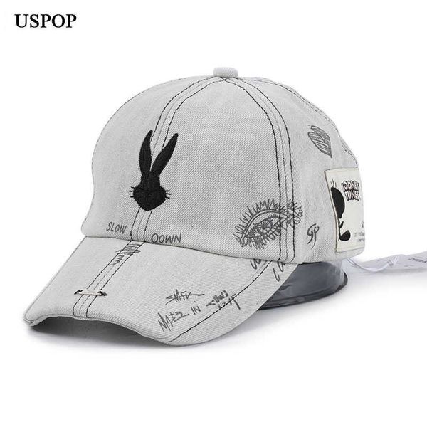 ball caps uspop bugs bunny washable denim baseball caps embroidery graffiti visor cap women spring capsj230227, Blue;gray
ball caps uspop bugs bunny washable denim baseball caps embroidery graffiti visor cap women spring capsj230227, Blue;gray