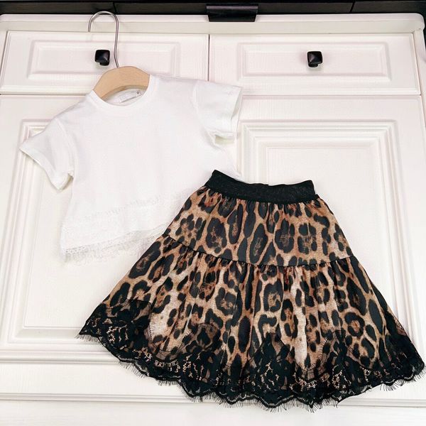 2023 kids girls leopard 2 pcs sets fashion summer cotton blends lace skirts outfits children clothing, White
2023 kids girls leopard 2 pcs sets fashion summer cotton blends lace skirts outfits children clothing, White