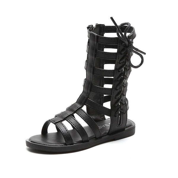 sandals summer roman children sandals highkids girls sandals baby sandals flat cutouts beach sandals z0225, Black;red
sandals summer roman children sandals highkids girls sandals baby sandals flat cutouts beach sandals z0225, Black;red