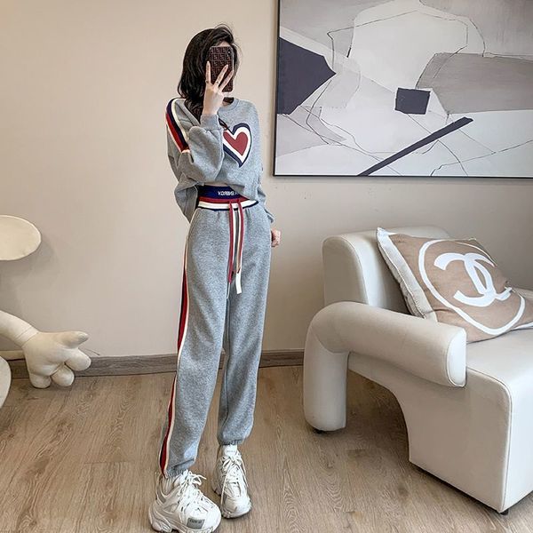 womens two piece pants sets grey plush sports casual suits fashion fried street sweatshirt and sweatpant set autumn winter trend suit 230227, White
womens two piece pants sets grey plush sports casual suits fashion fried street sweatshirt and sweatpant set autumn winter trend suit 230227, White