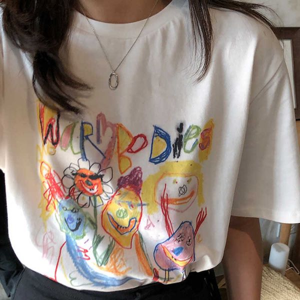 t-shirt white short-sleeved korean version loose ulzzang half-sleeved women's 2023 new summer versatile bottom top
t-shirt white short-sleeved korean version loose ulzzang half-sleeved women's 2023 new summer versatile bottom top