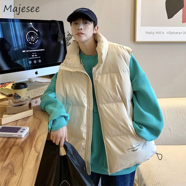 men's vests men autumn winter arrival trendy handsome outwear korean style sleeveless warm clothing harajuku daily cold resistant 23022, Black;white
men's vests men autumn winter arrival trendy handsome outwear korean style sleeveless warm clothing harajuku daily cold resistant 23022, Black;white