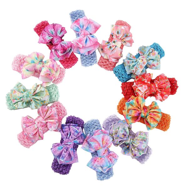 a318 new printed bowknot hair band children's headband bowknot knitting hair band, Silver
a318 new printed bowknot hair band children's headband bowknot knitting hair band, Silver