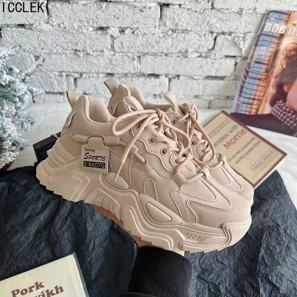 dress shoes dad chunky sneakers casual vulcanized shoes woman high platform winter sneakers femme lace up white basket sneakers women 230227, Black
dress shoes dad chunky sneakers casual vulcanized shoes woman high platform winter sneakers femme lace up white basket sneakers women 230227, Black