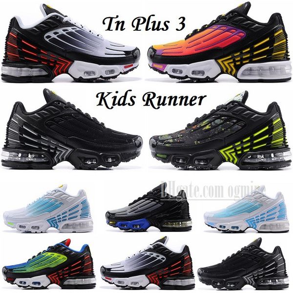 plus iii tn kids shoes boys girls running shoes max trainers children tns 3 3.0 triple black white big kid runner sneakers size 28-35
plus iii tn kids shoes boys girls running shoes max trainers children tns 3 3.0 triple black white big kid runner sneakers size 28-35