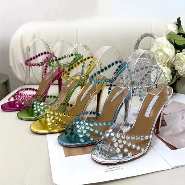italy aquazzuss tequila women sandals shoes strappy pvc crystal embellishments lady high heels party wedding dress gladiator sandalias eu35-, Black
italy aquazzuss tequila women sandals shoes strappy pvc crystal embellishments lady high heels party wedding dress gladiator sandalias eu35-, Black