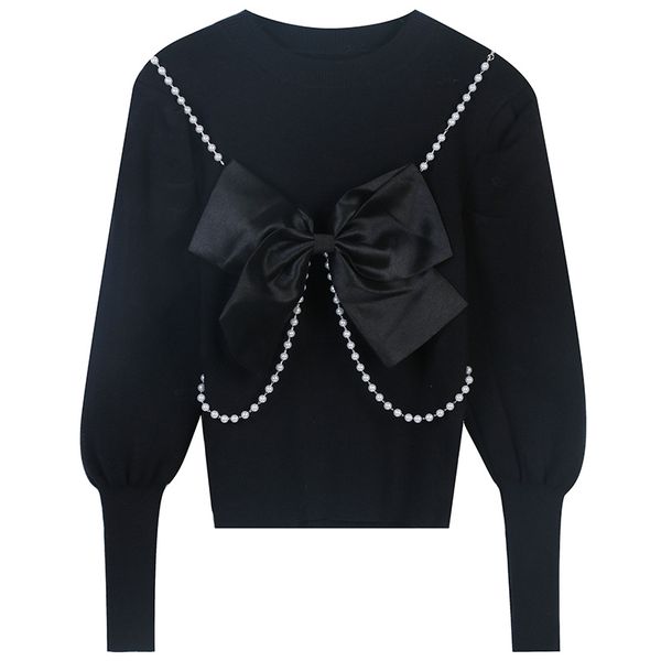 206 2023 spring summer women sweater long sleeve crew neck pullover white brand same style striped pullover womens mingme, White;black
206 2023 spring summer women sweater long sleeve crew neck pullover white brand same style striped pullover womens mingme, White;black