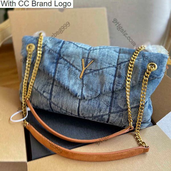 cc brand totes vintage blue puffer wash denim shoulder bags v-shaped quilted double chain designer crossbody tote lager capacity gold hardwa
cc brand totes vintage blue puffer wash denim shoulder bags v-shaped quilted double chain designer crossbody tote lager capacity gold hardwa