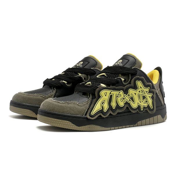 dress shoes women shoes men retro fashion y2k street skateboard shoes punk comfortable sneakers couple students outdoor sports casual shoes, Black
dress shoes women shoes men retro fashion y2k street skateboard shoes punk comfortable sneakers couple students outdoor sports casual shoes, Black