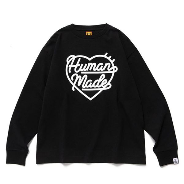 men's polos human made 22fw japan style simplicity love lettering men and women round neck long sleeve undercoat tshirt 230225, White;black
men's polos human made 22fw japan style simplicity love lettering men and women round neck long sleeve undercoat tshirt 230225, White;black