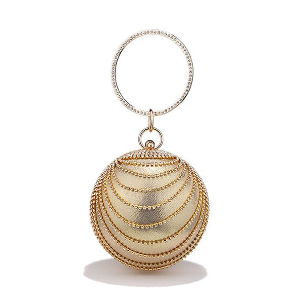 ball clutch celebrity dinner handbag women's fashion banquet versatile dress wristlets prom shoulder bag versatile banquet evening clut, Black
ball clutch celebrity dinner handbag women's fashion banquet versatile dress wristlets prom shoulder bag versatile banquet evening clut, Black