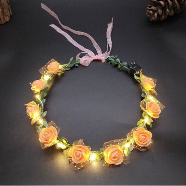 wedding party crown flower headbands lantern wreath decorate girl's birthday gift glow hair wreath hair band ae571, Silver
wedding party crown flower headbands lantern wreath decorate girl's birthday gift glow hair wreath hair band ae571, Silver