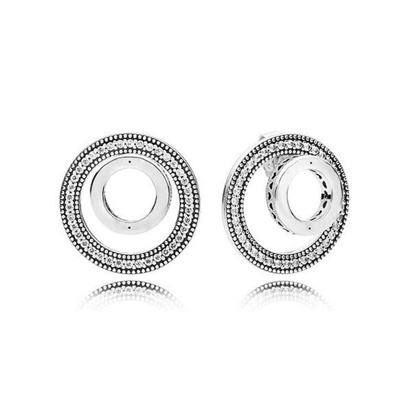 925 sterling silver logo circle stud earrings for pandora cz diamond wedding designer jewelry for women girlfriend gift hearts earring with, Golden;silver
925 sterling silver logo circle stud earrings for pandora cz diamond wedding designer jewelry for women girlfriend gift hearts earring with, Golden;silver