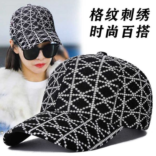 ball caps hat women's autumn new baseball cap women embroidered checkered lady duck tongue hat tide brand street face smallj230227, Blue;gray
ball caps hat women's autumn new baseball cap women embroidered checkered lady duck tongue hat tide brand street face smallj230227, Blue;gray