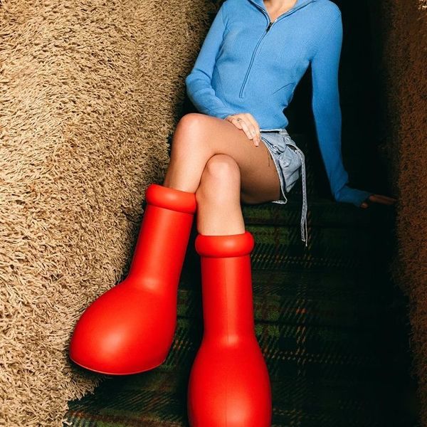 mschf red boots boot astro boy rain boots new men and women with the same paragraph high boots thick bottom round heads booties size 36-45, Black
mschf red boots boot astro boy rain boots new men and women with the same paragraph high boots thick bottom round heads booties size 36-45, Black