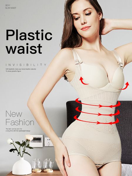 women's shapers body shaper waist trainer pulling corset slimming sheath belly butt lifter corrective underwear bodysuits shapewear 230, Black;white
women's shapers body shaper waist trainer pulling corset slimming sheath belly butt lifter corrective underwear bodysuits shapewear 230, Black;white