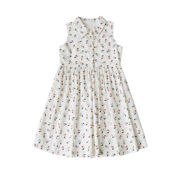 spring and summer 2023 new color cherry print 1ess chil1en's sleeveless small lapel vest skirt cotton skirt, Blue
spring and summer 2023 new color cherry print 1ess chil1en's sleeveless small lapel vest skirt cotton skirt, Blue