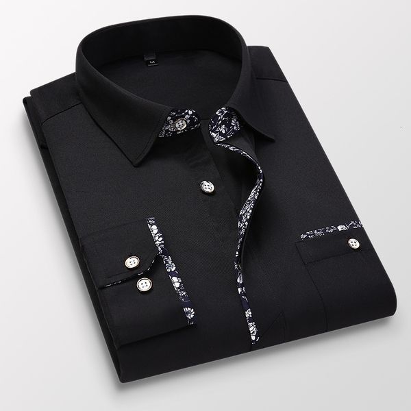 men's casual shirts quality men long sleeve fashion business dress cuff print spring slim fit brand weeding man 5xl 230227, White;black
men's casual shirts quality men long sleeve fashion business dress cuff print spring slim fit brand weeding man 5xl 230227, White;black