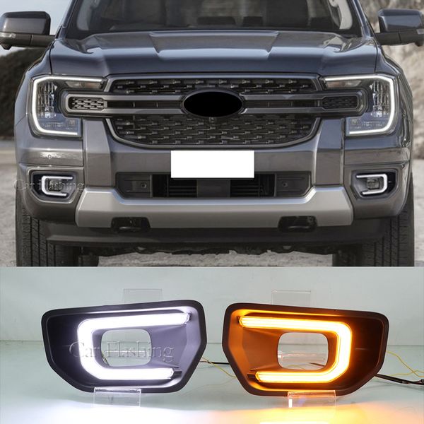 2pcs led daytime running light for ford ranger 2022 2023 dynamic turning signal car 12v led drl fog lamp cover
2pcs led daytime running light for ford ranger 2022 2023 dynamic turning signal car 12v led drl fog lamp cover