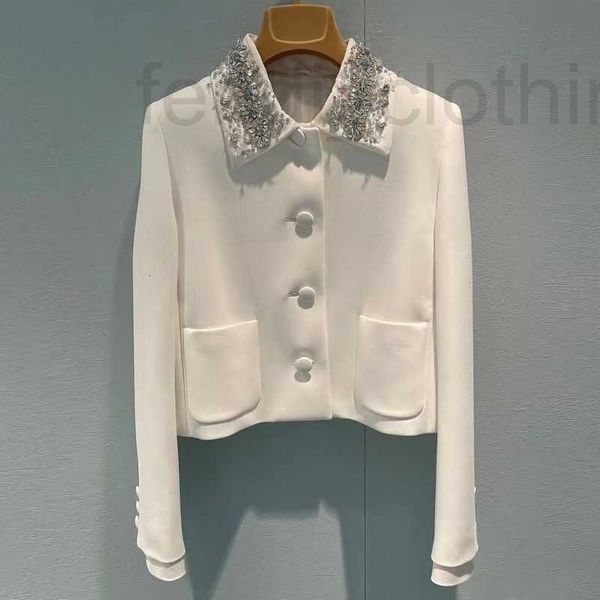 women's blouses & shirts designer white suit studded with diamond celebrity light luxury short coat a-line skirt new in autumn and wint
women's blouses & shirts designer white suit studded with diamond celebrity light luxury short coat a-line skirt new in autumn and wint