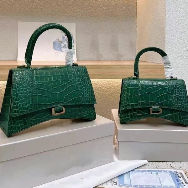 5a designer hourglass bag women's shoulder handbag handheld clamshell vintage leather wallet crocodile skin print large capacity crossb
5a designer hourglass bag women's shoulder handbag handheld clamshell vintage leather wallet crocodile skin print large capacity crossb