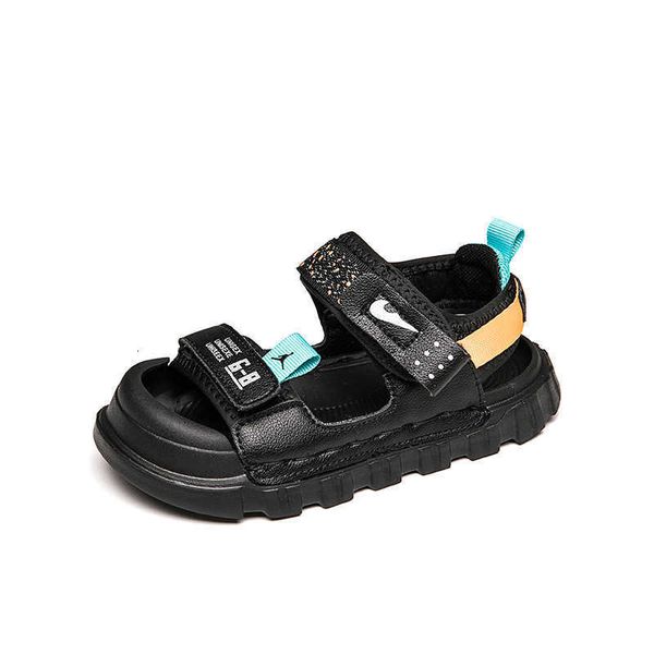 boys' sandals 1 summer 1 chil1en's soft soles medium and large chil1en's shoes girls' non-slip baotou sports beach shoes, Black
boys' sandals 1 summer 1 chil1en's soft soles medium and large chil1en's shoes girls' non-slip baotou sports beach shoes, Black