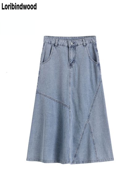skirt washed long denim vintage fashion high waist streetwear korean allmatch female irregular aline jeans 230225, Black
skirt washed long denim vintage fashion high waist streetwear korean allmatch female irregular aline jeans 230225, Black