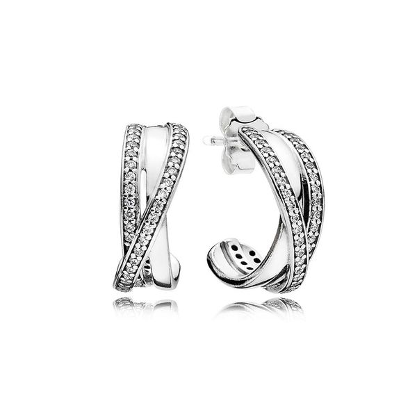 sparkling line hook stud earring for pandora 925 sterling silver womens wedding designer jewelry girlfriend gift rose gold luxury earrings w, Golden;silver
sparkling line hook stud earring for pandora 925 sterling silver womens wedding designer jewelry girlfriend gift rose gold luxury earrings w, Golden;silver