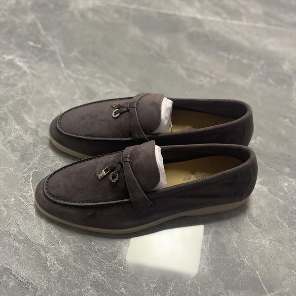 for special discount shoes designer loropiana charms shoes fall 23 suede loafers women's versatile leather flat bottom lp british leath, Black
for special discount shoes designer loropiana charms shoes fall 23 suede loafers women's versatile leather flat bottom lp british leath, Black