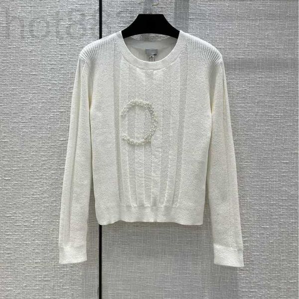 women's sweaters designer brand wool knits with letter beads pattern girls milan runway crop shirt high end custom 30qk, White;black
women's sweaters designer brand wool knits with letter beads pattern girls milan runway crop shirt high end custom 30qk, White;black