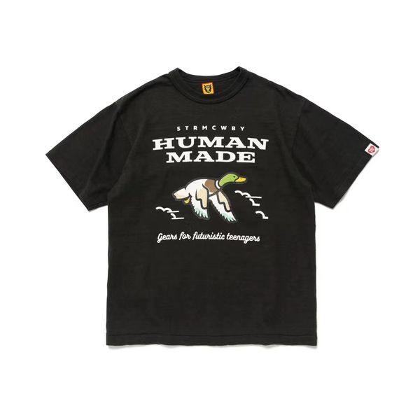 men's polos japanese retro duck print human made short sleeve summer tees for men streetwear loose casual tshirts oversize crew neck ta, White;black
men's polos japanese retro duck print human made short sleeve summer tees for men streetwear loose casual tshirts oversize crew neck ta, White;black