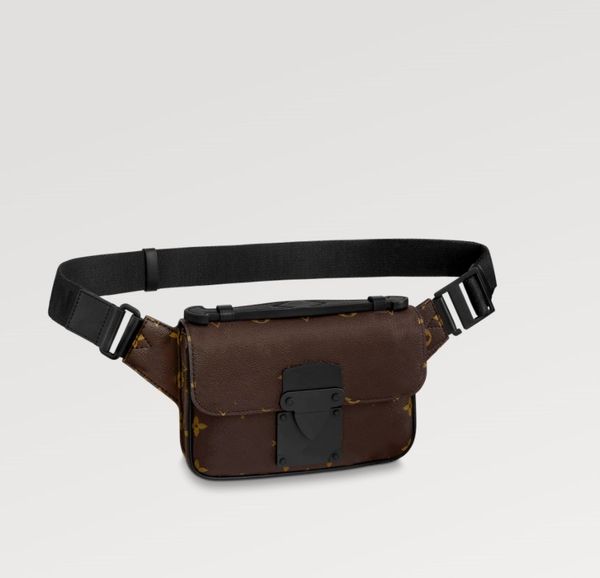 men's cowhide printed chest bag waist bag m45807 sling handbag
