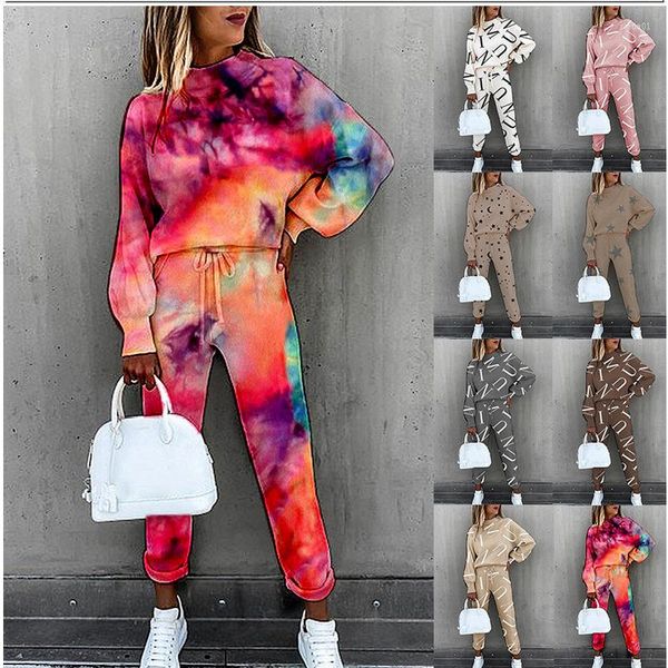 women's hoodies fashion female tracksuit 2 piece set spring autumn o-neck print pullover long pants lady sweatshirt sportswear, Black
women's hoodies fashion female tracksuit 2 piece set spring autumn o-neck print pullover long pants lady sweatshirt sportswear, Black
